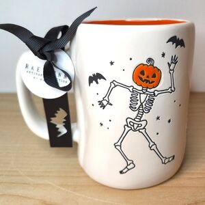 🆕️ Rae Dunn Let's Boo-gie Halloween Double Sided Mug